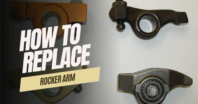 how to replace rocker arms